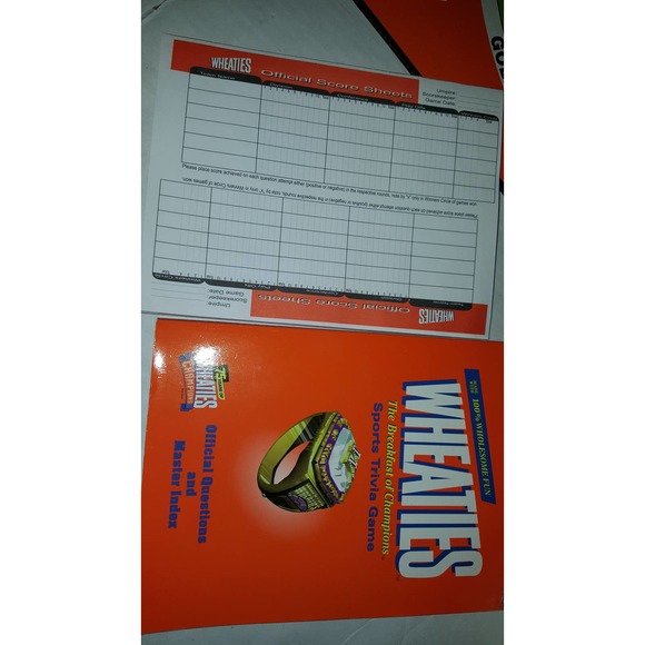 75 Years of Wheaties Champions Trivia Game Collectible Year 2000 In Original Box - Picture 4 of 8